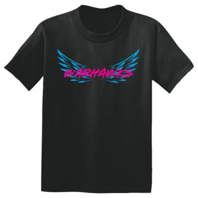 Warhawk_Youth Drifit Shirt [Black] Logo only  Thumbnail