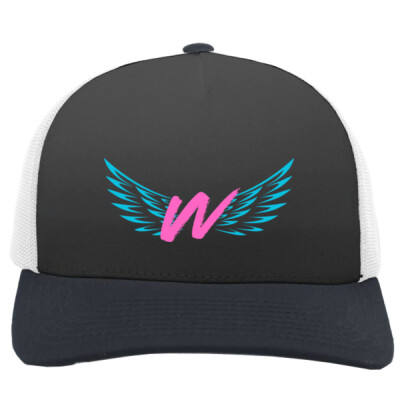 W_Curved Bill 5-Panel Snapback Hat Thumbnail