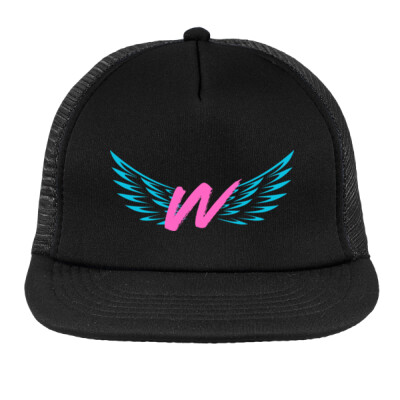 W_Flatbill Foam Front Snapback Hat Thumbnail