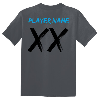 W_Youth Drifit Shirt [Grey - Hot Pink] - Personalized Thumbnail