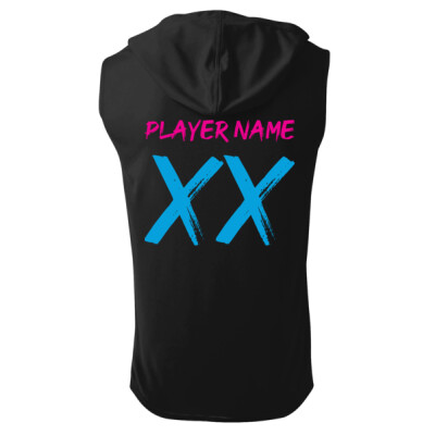 Warhawks_Sleeveless Drifit Hoodie - Personalized Thumbnail