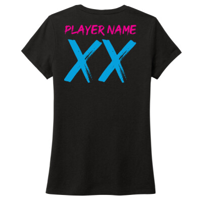 Warhawks_Ladies T-shirt [Black] - Personalized Thumbnail