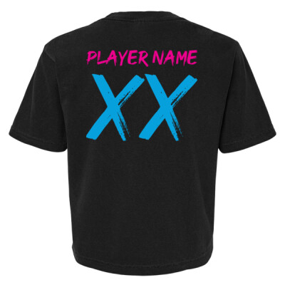 W_Ladies Heavyweight Boxy Tee [Black] - Personalized Thumbnail