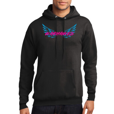 Warhawks_Core Fleece Hoodie [Black] - Logo only Thumbnail
